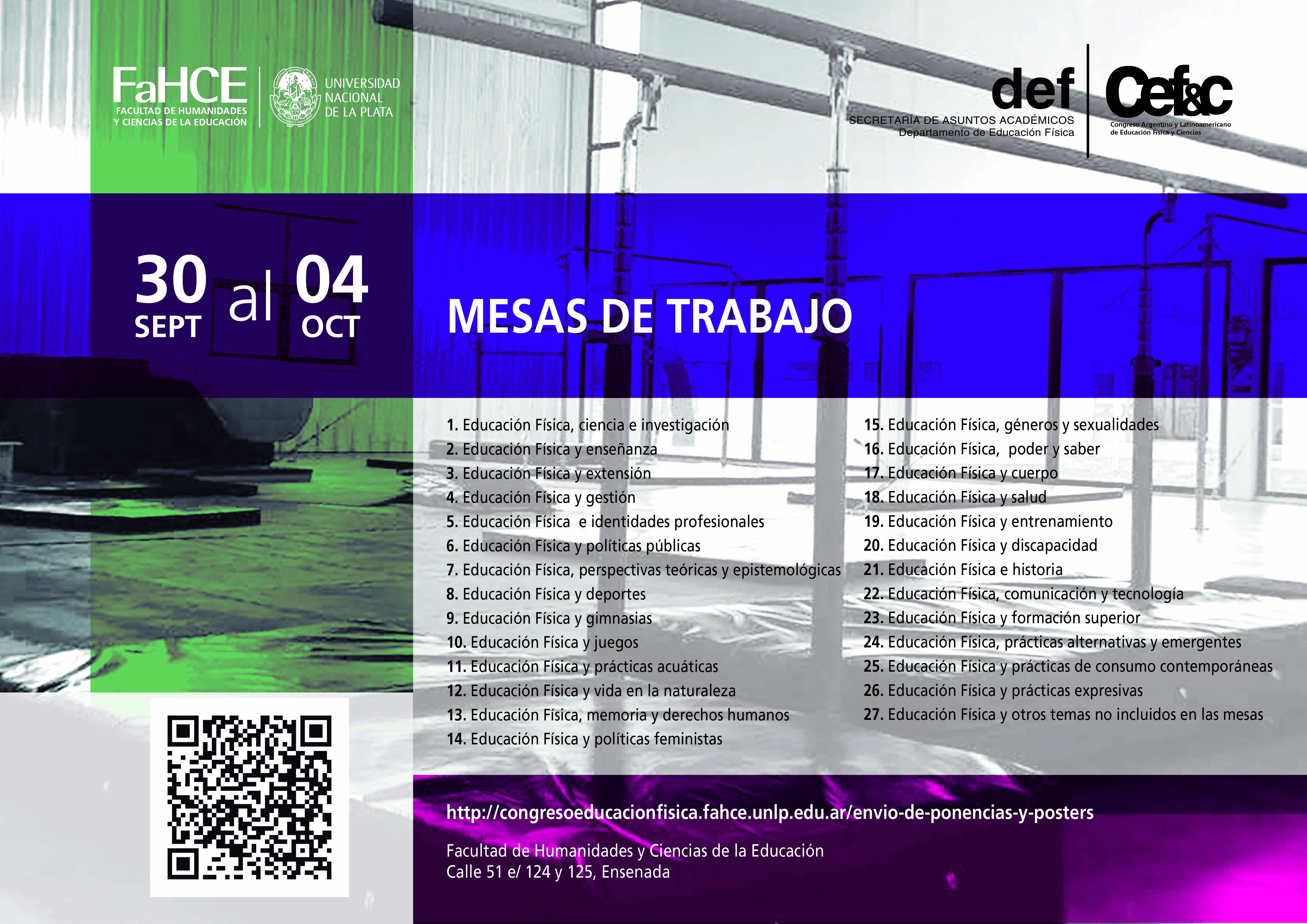 Flyer Mesas de trabajo 13 Cefyc